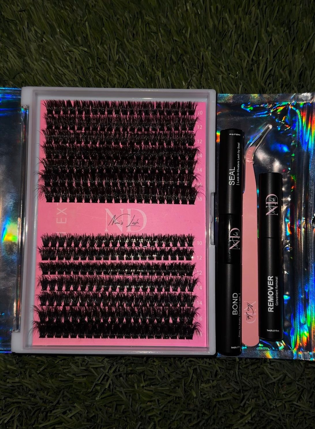 Nini’s Lash 70D + 100D Curl Fluffy Lash Cluster Kit